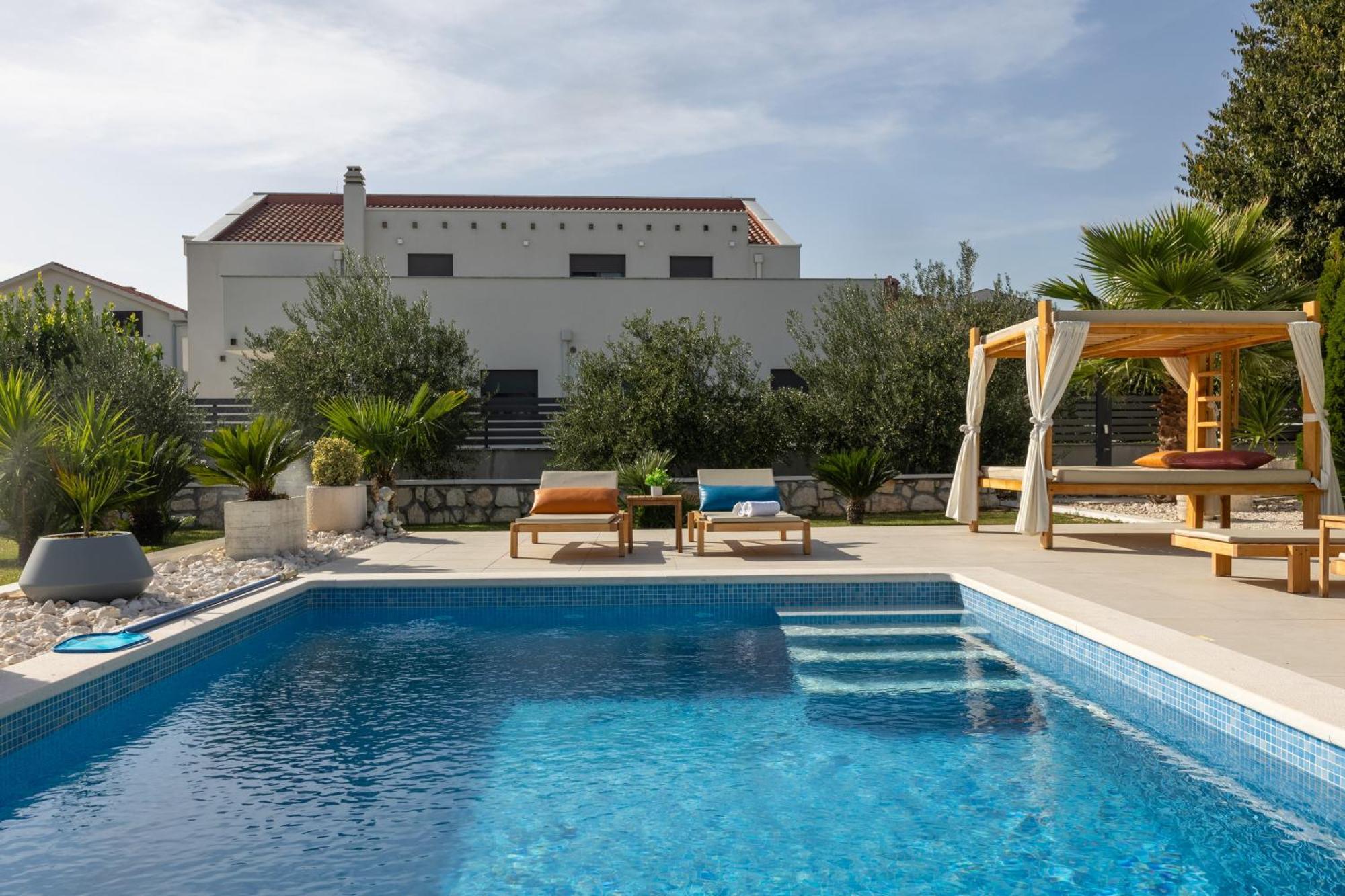 Deluxe Double Room With Sauna And Pool Каштела Экстерьер фото