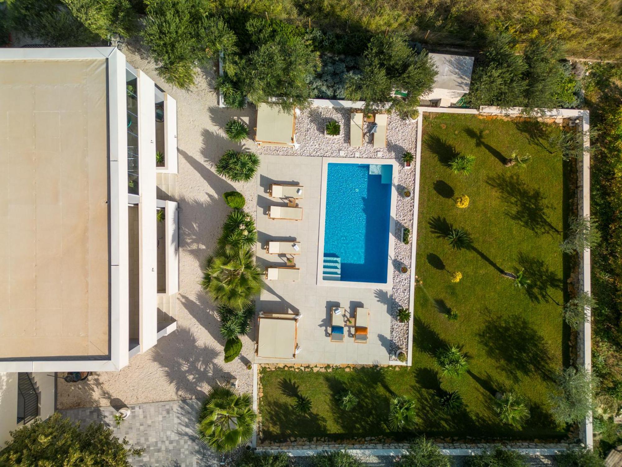 Deluxe Double Room With Sauna And Pool Каштела Экстерьер фото
